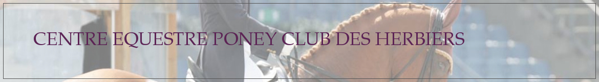 CENTRE EQUESTRE PONEY CLUB DES HERBIERS